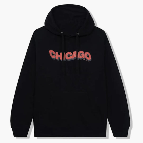 Anti Social Social Club Chicago Hoodie Black