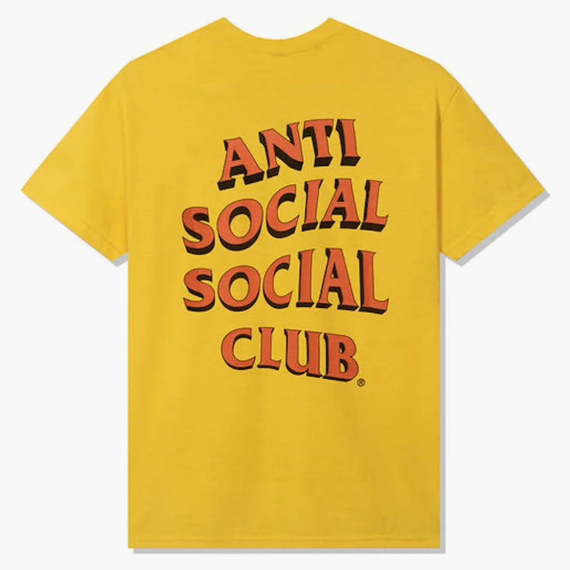 Anti social social club clamps daisy tea yellow