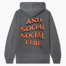 Anti Social Social Club Clamps Gunmetal Hoodie Heather