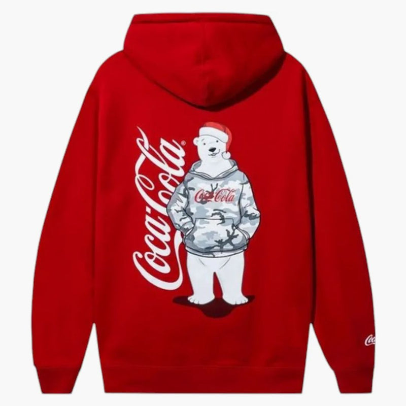 Anti Social Social Club Coca-Cola PB Hoodie Red