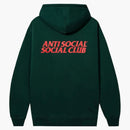 Anti Social Social Club Coca-Cola Santa Social Hoodie Green