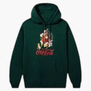 Anti Social Social Club Coca-Cola Santa Social Hoodie Green