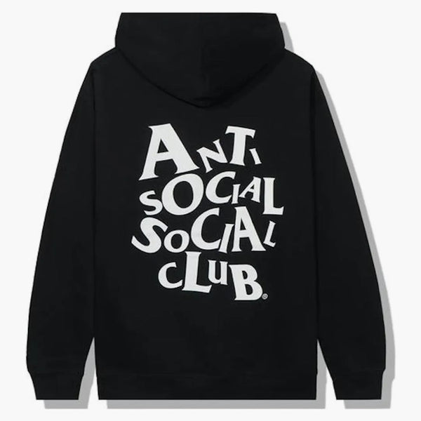 Proti sociální sociální klub komplikovaná mikina černá