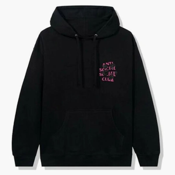 Anti Social Social Club Curn Cheese Hoodie Black
