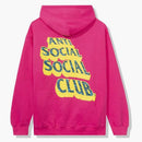 Anti Social Social Club Costumes Hoodie Hot Pink