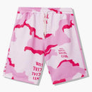 Anti Social Social Club Cotton Candy Shorts Pink Camo
