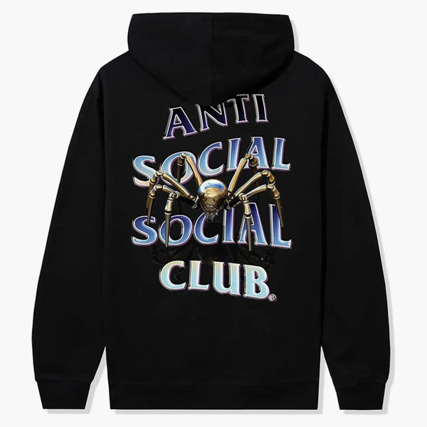 Anti Social Social Club Crawl för mig tungvikts hoodie svart