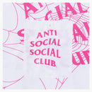 Anti Social Social Club gateando en la oscuridad Button Up White