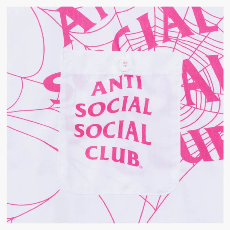 Anti Social Social Club Crawling in the Dark Button Up White