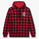 Anti Social Social Club Crossed Out Hoodie Checkered Red