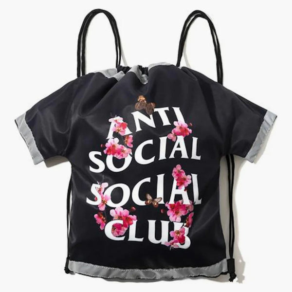 Club sociale anti -social simpatico sacca da coregamento nere
