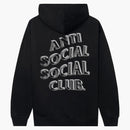 Anti Social Social Club djupare än vanligt hoodie svart