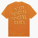 Anti Social Social Club Deeper Than Usual Tee Orange Sherbet