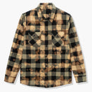 Anti Social Social Club Dialtone Flannel Olive Tie Dye