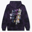 Anti Social Social Club Dissociative Hoodie Black/Purple Tie Dye
