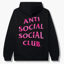 Anti social social klubb don dada hoodie svart