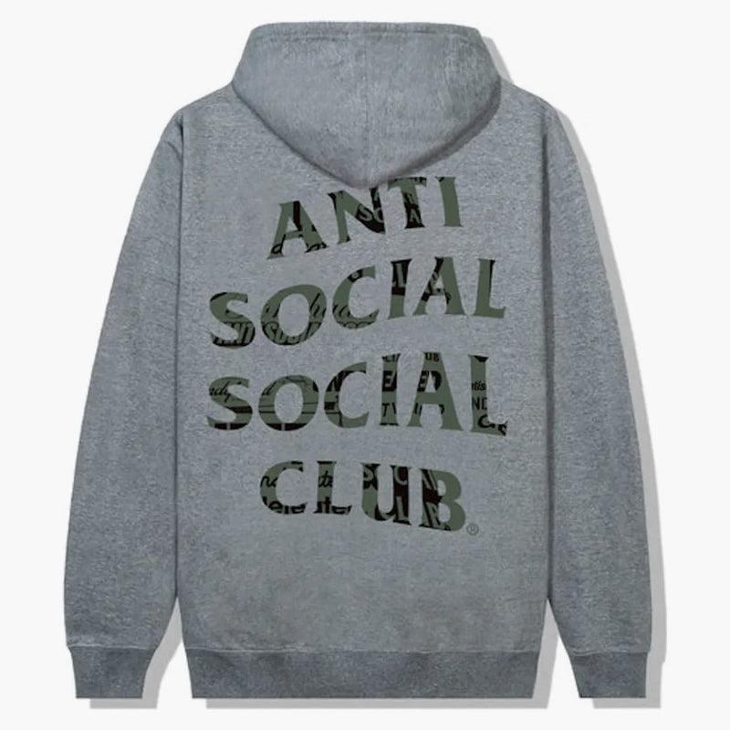 Club sociale anti -sociale Don Dada Hoodie Heather Grey