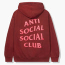 Anti Social Social Club Don't Hoodie Red