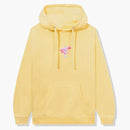 Anti Social Social Club berör inte hoodie -grädde