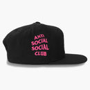 Anti Social Social Club Dot Com Cap Black
