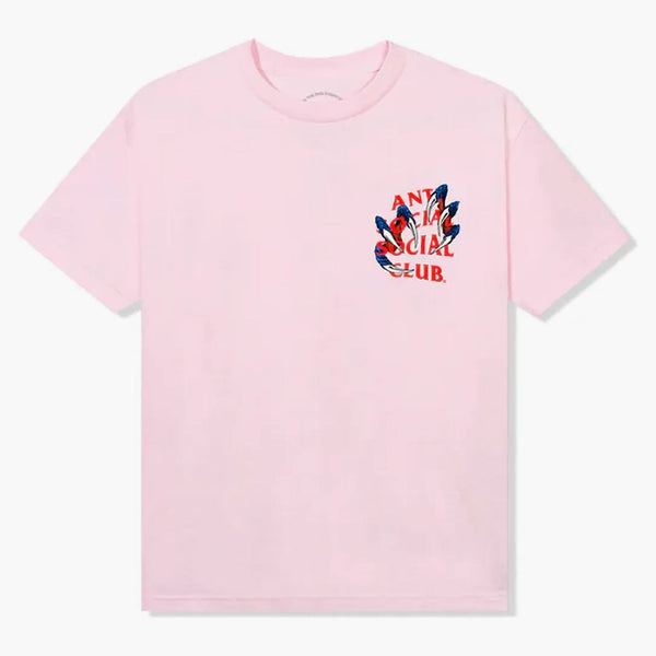 Anti Social Social Club Double Dragon Tea Pink