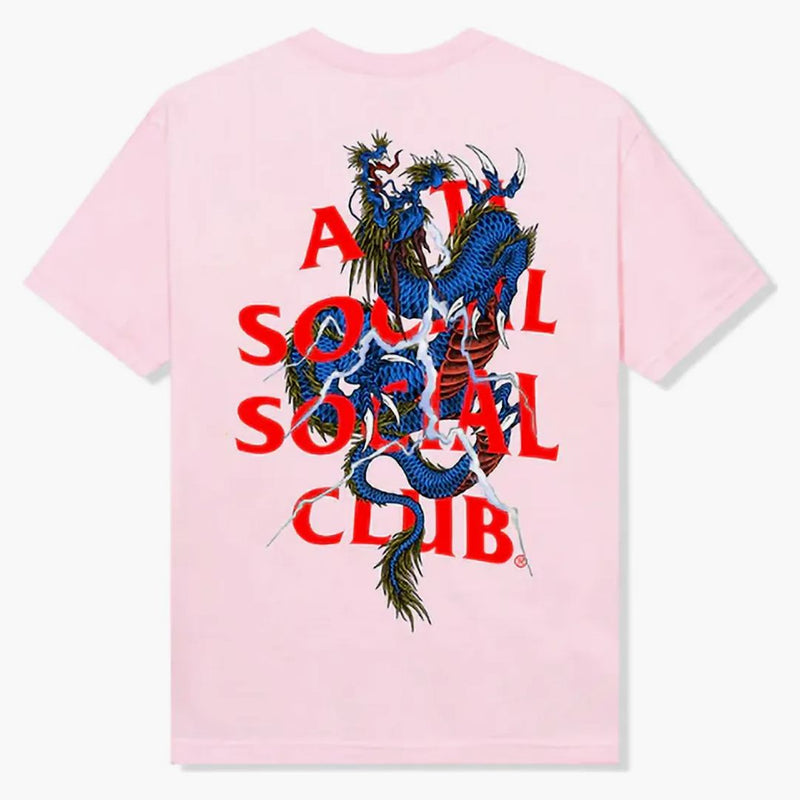 Anti Social Social Club Double Dragon Tea Pink