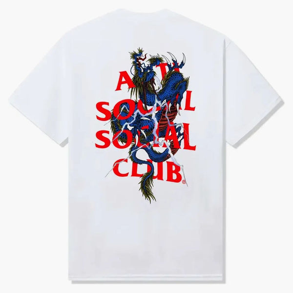 Anti Social Social Club Double Dragon Tea White