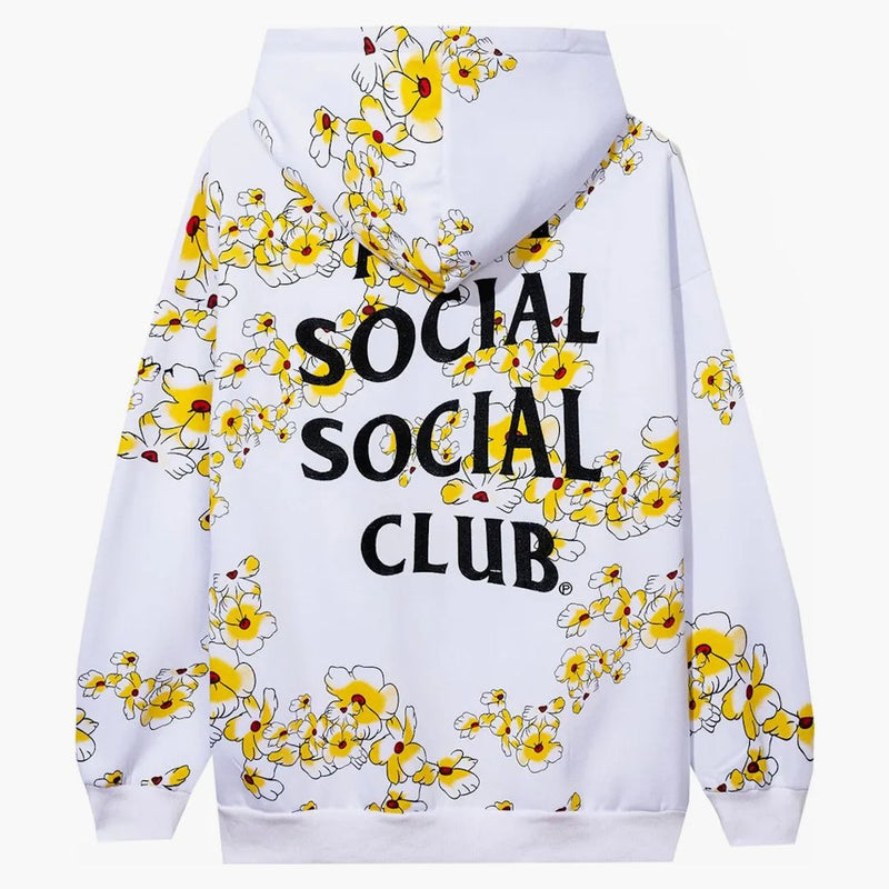 Anti Social Social Club Vyvodit závěry mikina bílá