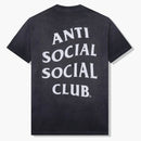 Anti Social Social Club som dör på Gram Mineral Wash T-shirt svart