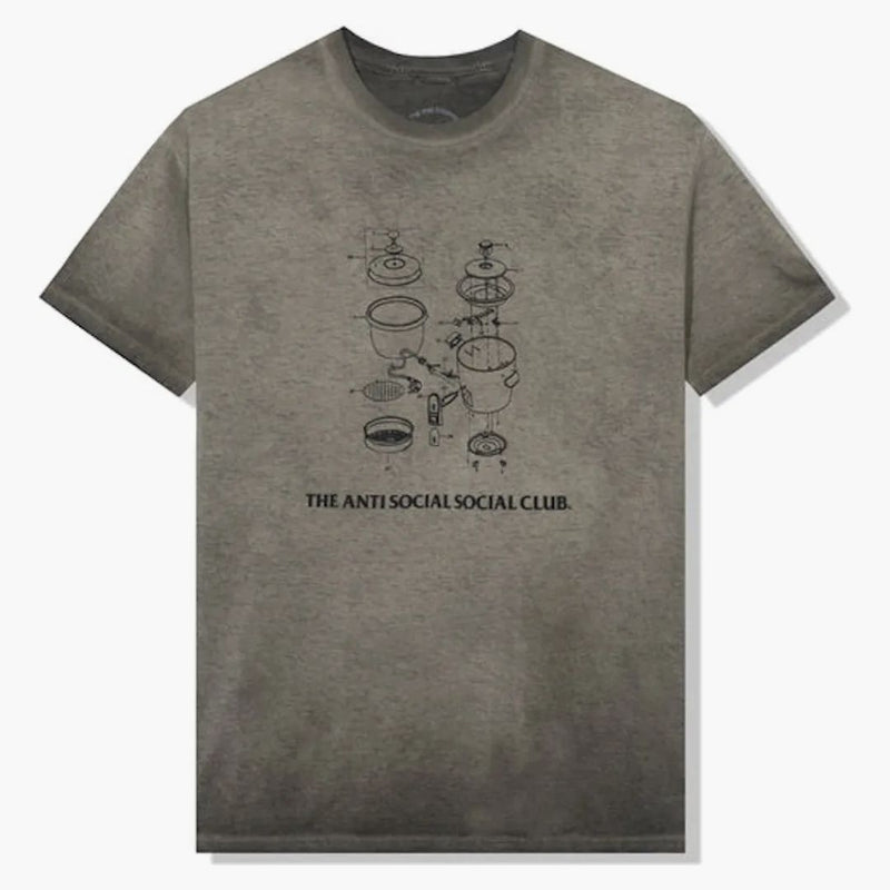 Anti Social Social Club umírající na tričko Gram Mineral Wash