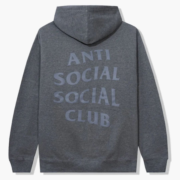 Anti social social klubb tidigt beslut hoodie grå