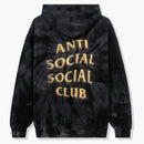 Anti Social Social Club Effectionate Hoodie Black Tie Dye