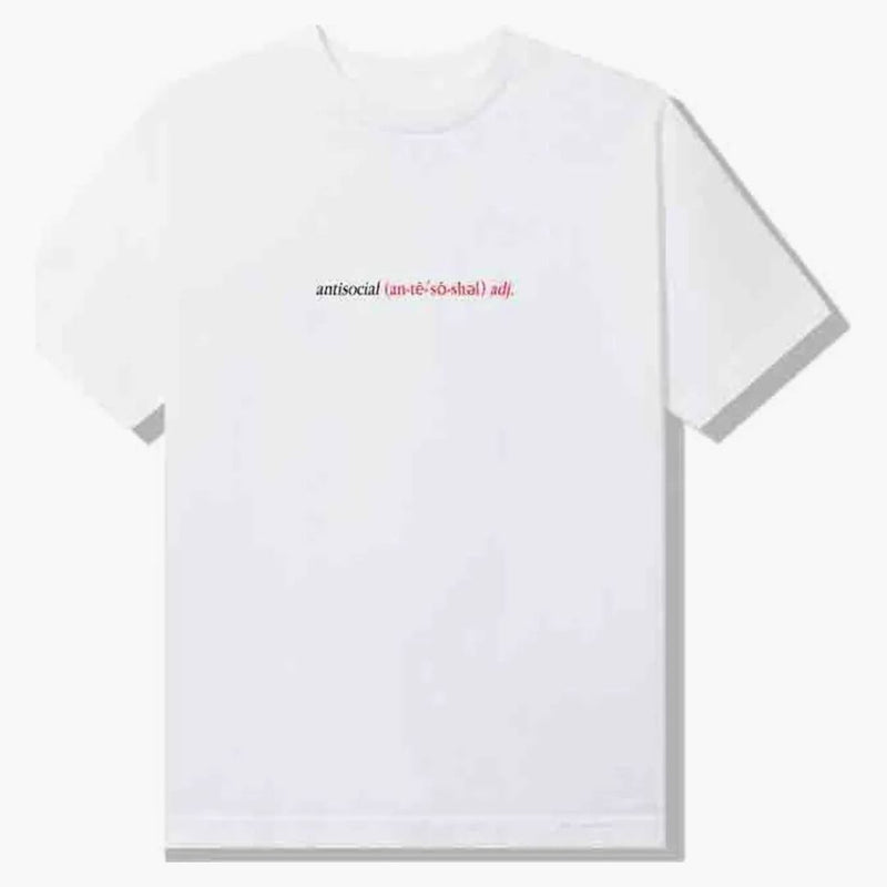 Anti Social Social Club Enrolled Tee White