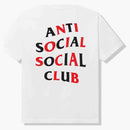 Anti Social Social Club registrerade tee White