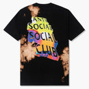 Anti Social Social Club Enthogenic Tie Dye Tea Black