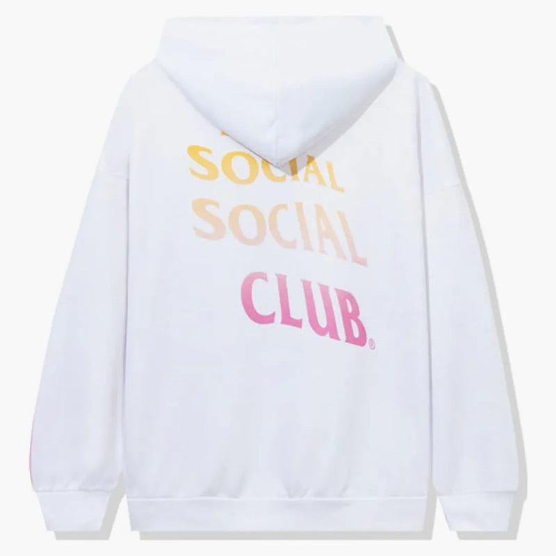 Anti Social Social Club všechno jde kapucí bílá