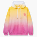 Anti social social klubb allt går hoodie vit