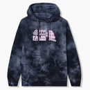 Anti social social club false promises hoodie black tie dye