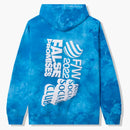 Anti Social Social Club False lovar Hoodie Blue Tie Dye