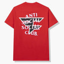 Anti Social Social Club Face Clan Tea Red