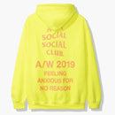 Anti Social Social Club Feeling Angely Hoodie (FW19) Neon Green