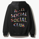 Anti Social Social Club Flag Hoodie Black
