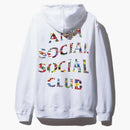 Anti Social Social Club Flag Hoodie White
