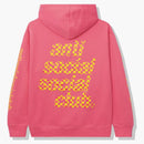 Anti Social Social Club Food Court Hoodie Pink
