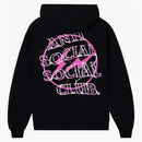 Anti Social Social Club Fragment Bolt Hoodie Black/Pink