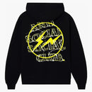 Anti Social Social Club Fragment Bolt Hoodie Black/Yellow