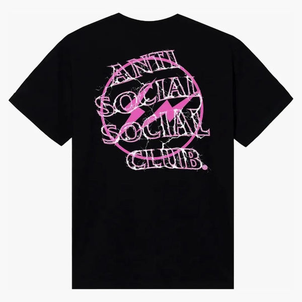 Anti Social Social Club Fragment Bolt Tea Black/Pink