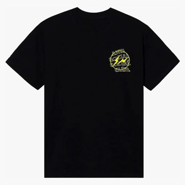 Anti Social Social Club Fragment Bolt Tea Black/Yellow