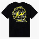 Anti social social club fragment bolt tea black/yellow