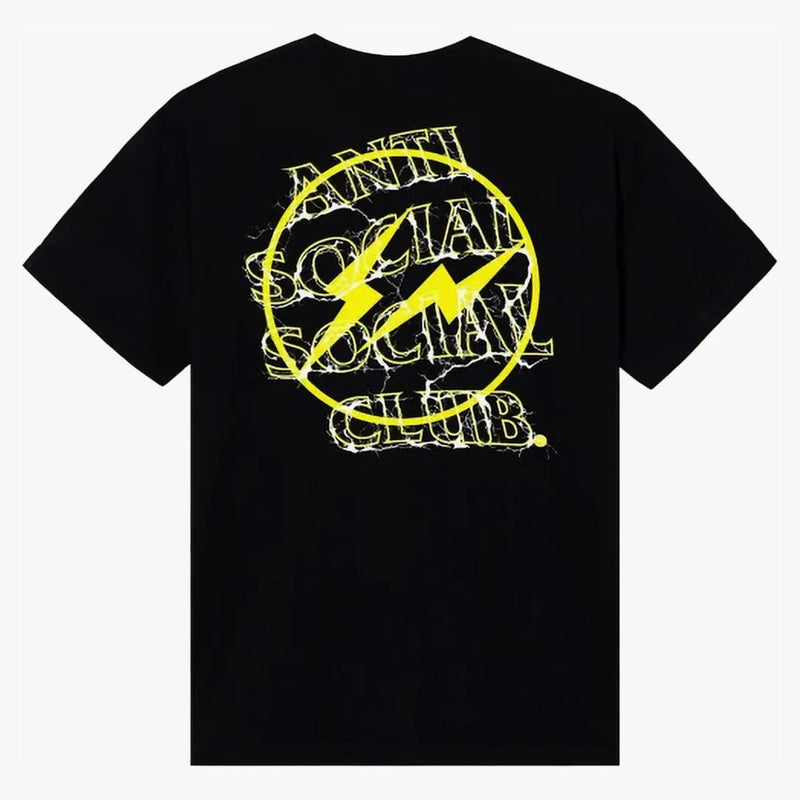 Anti Social Social Club Fragment Bolt Tea Black/Yellow